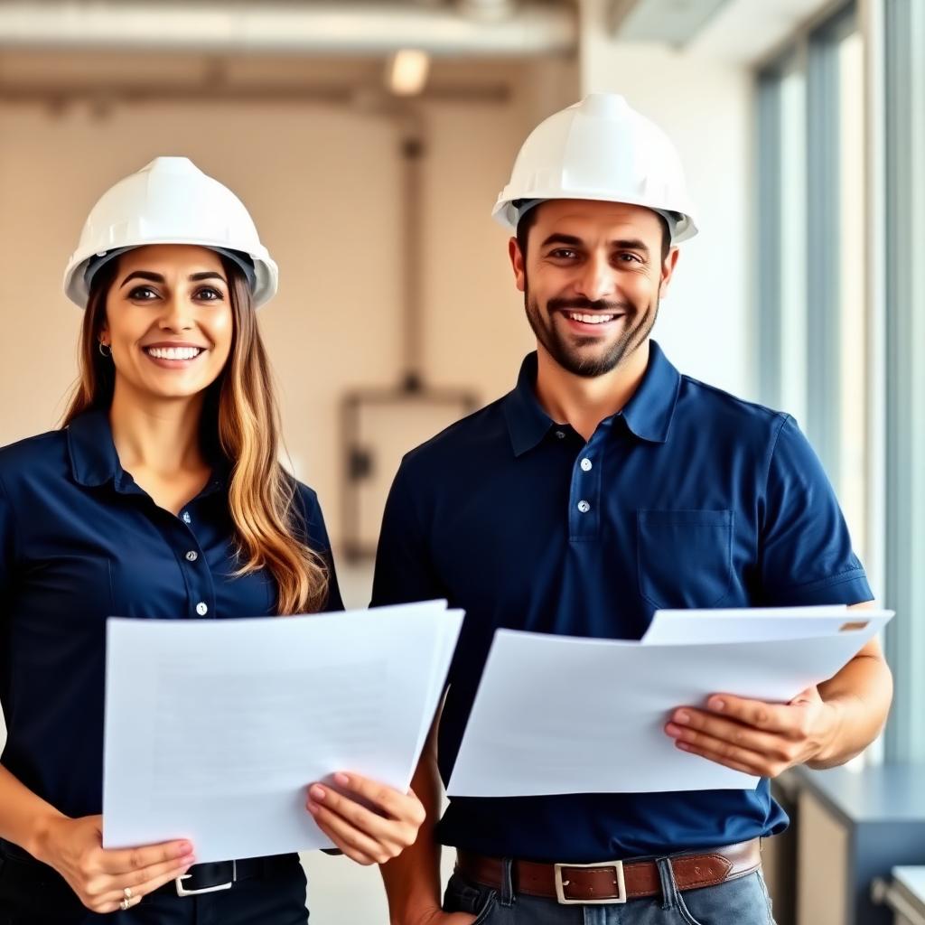 Equipe de especialistas em segurança do trabalho da Newstar